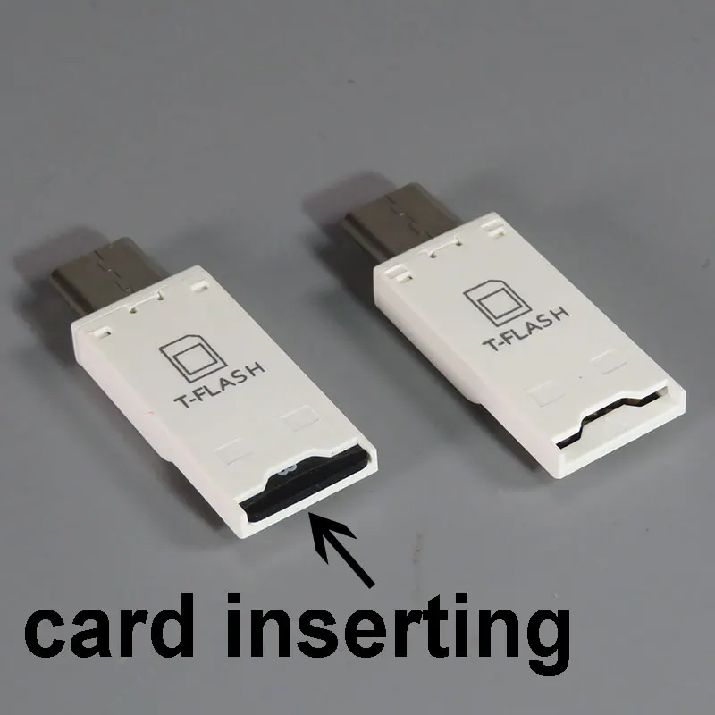 PCTONIC Type C TF OTG адаптер micro SD высокоскоростная карта microSD двойной USB Подключение ПК и
