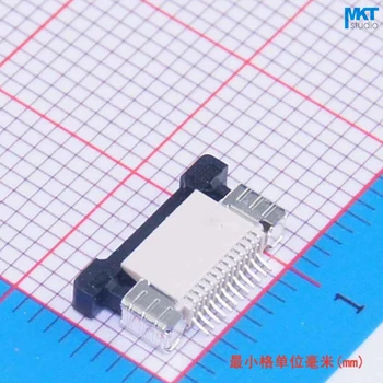 

100Pcs Low/Upper Contact Type Drawer Mode 12 Pins 12P 0.5mm Pitch 2.0mm Height FPC FFC Connector