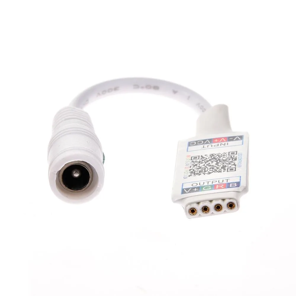 3 способа Bluetooth RGB светодиодный контроллер DC 5-24 v 6A мини музыкальный Bluetooth контроллер световая полоса контроллер DC 5,5*2,1 мм