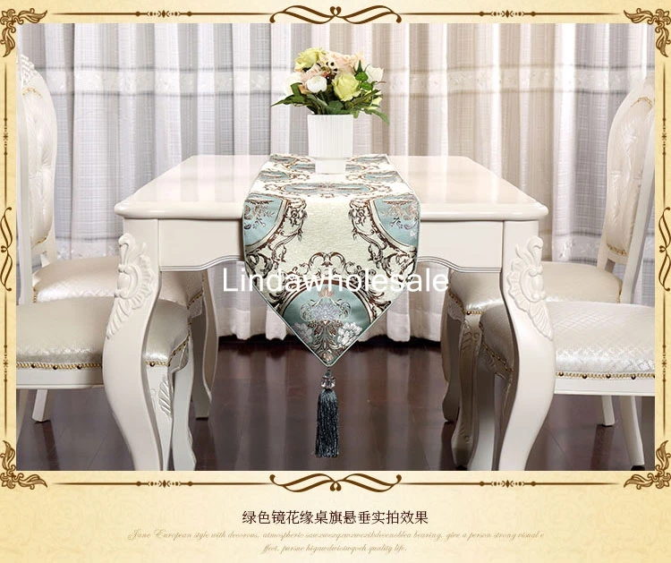 High-end luxury American coffee table flag,TV cabinet tablecloths,European Table Runner High-end luxury American coffee table flag,TV cabinet tablecloths,European Table Runner