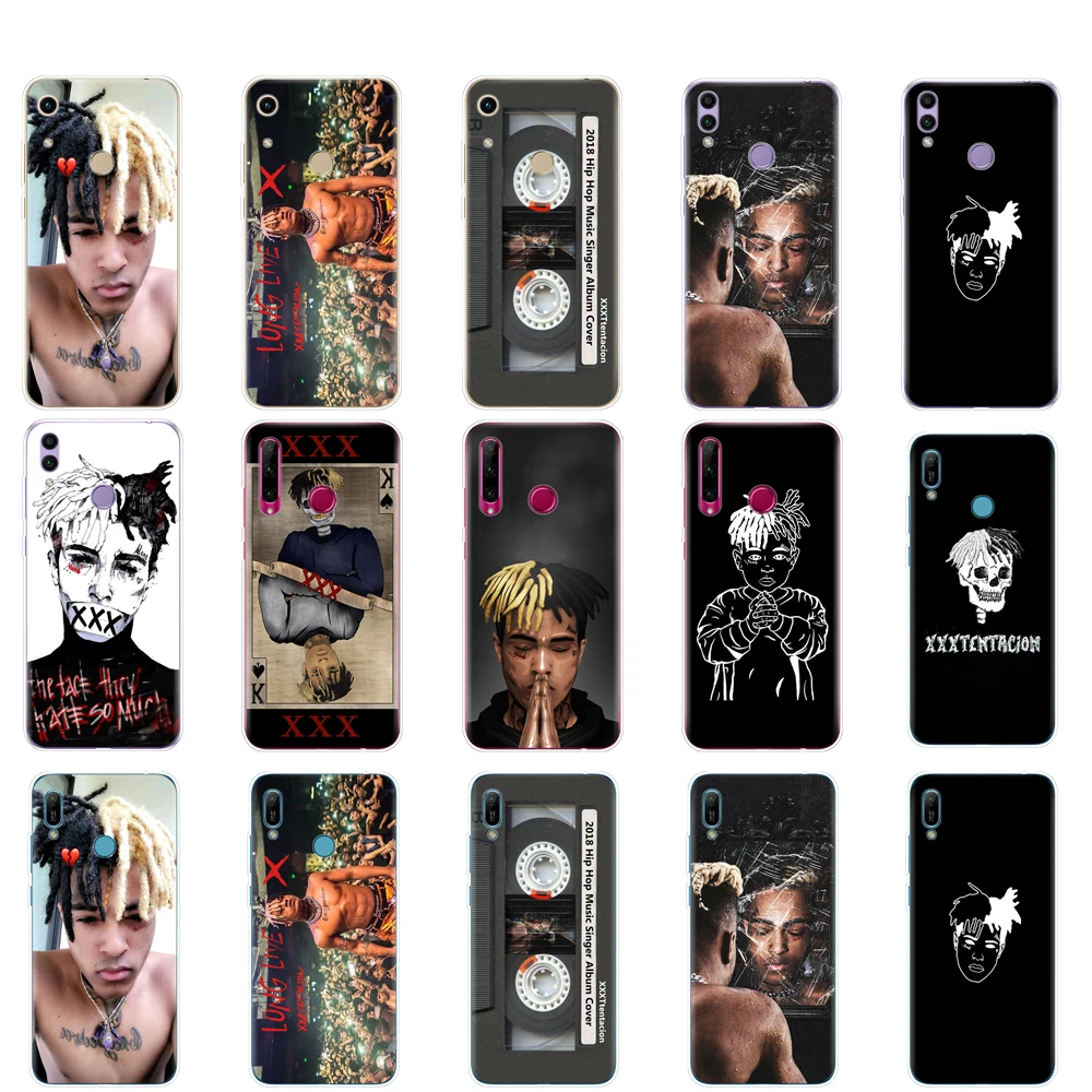 

Case For Huawei Honor 8A PRO 8C 8X 10 i play case back cover for huawei Y5 Y6 Y7 Y9 2019 pro Prime Xxxtentacion