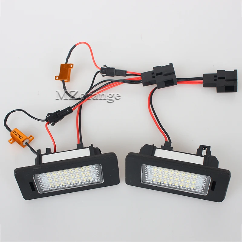 2 шт. 24 SMD светодиодный номерной знак светильник подходит для SKODA Octavia 3/для