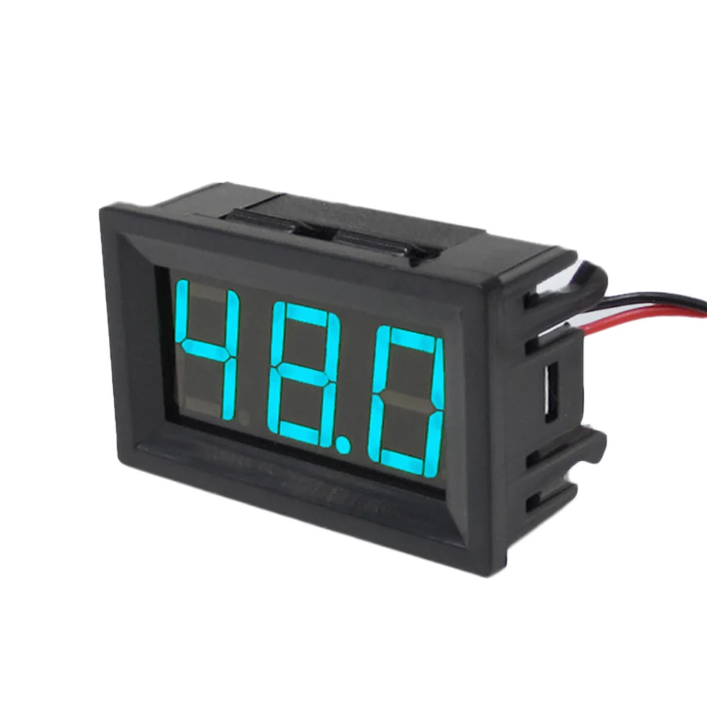 12V120V 150 V Цифровой вольтметр для мотоциклов Напряжение Панель метр для вольтметр Для электромобиля или мотоцикла автомобиля высокого качества