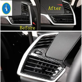 

Yimaautotrims Accessory Side Air Conditioning AC Outlet Vent Frame Cover Trim ABS Fit For BMW X5 G05 2019 2020 Carbon Fiber Look
