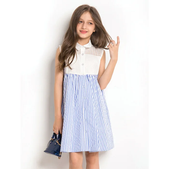 

Girls Floral Print Stand Collar Elegant Dress Kids Clothing 2019 Spring Korean Long Sleeve A Line Casual Dresses