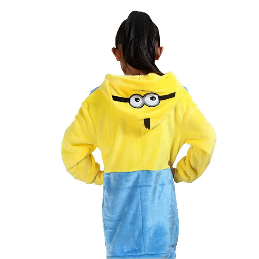 Kid's Kugurumi Onesie Animal Cartoon Minions Cosplay