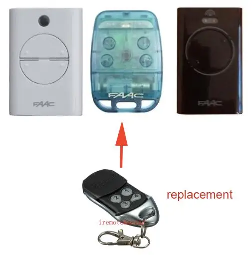 

FAAC replacement remote control RFAC4 DHL free shipping