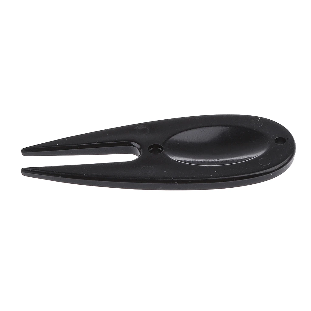 10 Pieces Divot Repair Tool Golf Gift Tools for Repairing Greens Witchblade Pitch Groove Cleaner Golf Pitchfork  Accessories