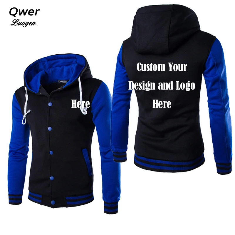 Custom Logo and Design Stylish Hoodie Mens Cosplay Hoodies Cool Slim Baseball Jacket Costume Coat Custom Logo and Design Stylish Hoodie Mens Cosplay Hoodies Cool Slim Baseball Jacket Costume Coat