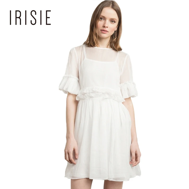 IRISIE Apparel font b 2017 b font Women font b Casual b font Mesh Sheer font