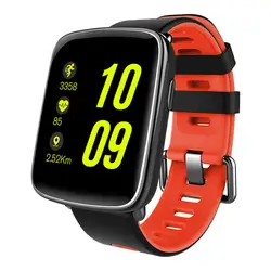 Спортивные Bluetooth Smart Часы Heart Rate сообщение нажмите дистанционного Камера Smart Band Фитнес трекер Водонепроницаемый для iOS телефона Android