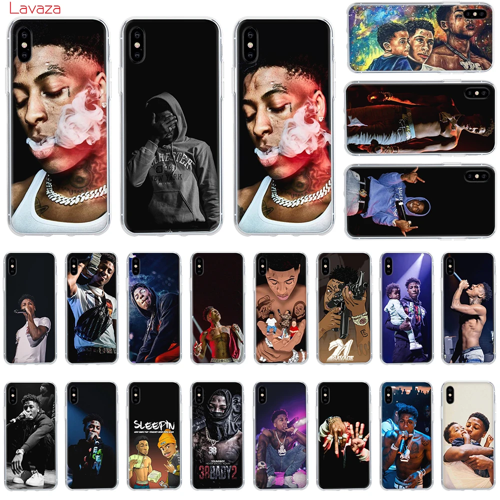 

Lavaza Youngboy Never Broke Again Hard Phone Case for Apple iPhone 6 6s 7 8 Plus X 5 5S SE for iPhone XS Max XR Cover