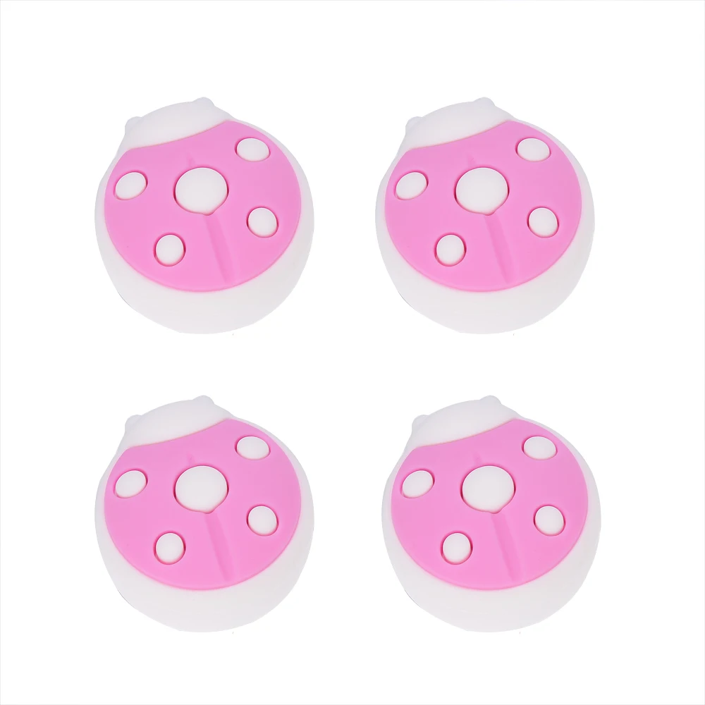 Cantos dos Desenhos a Joaninha Silicone Anti-colisão Ângulo Animados Rosa Verde Azul Grande 10 Cheap Protetor de canto de mesa