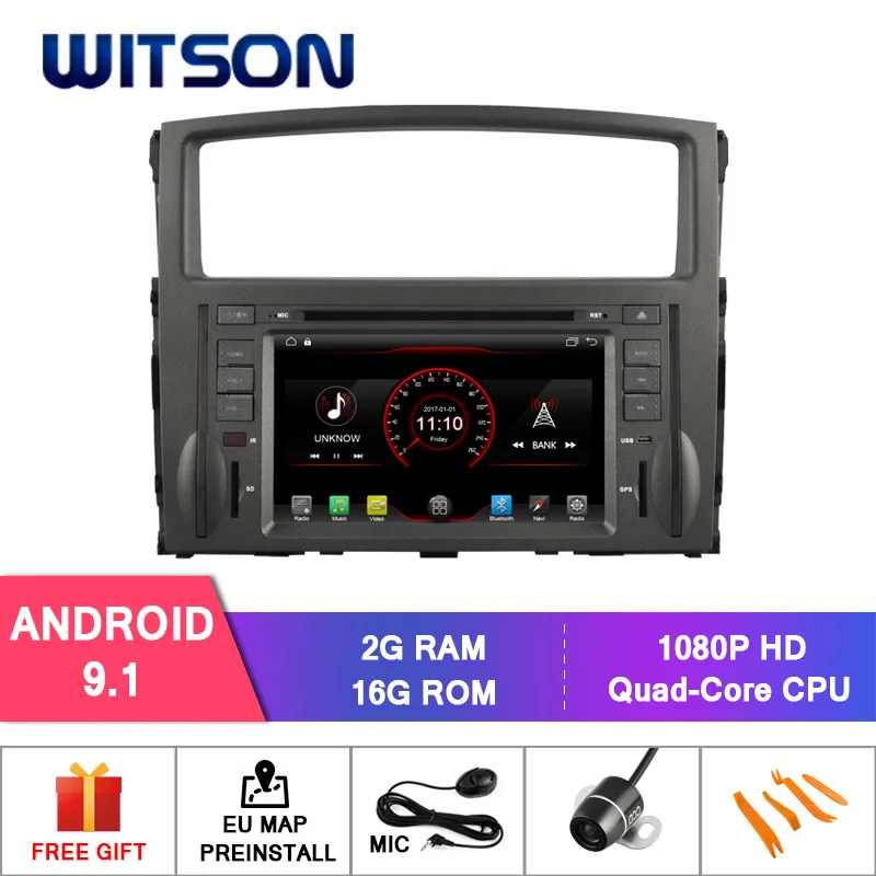 Clearance WITSON Android 9.1 CAR DVD RADIO GPS FOR MITSUBISHI PAJERO NAVIGATION MIRROR LINK/ 4G/DVR/DAB/OBD/TPMS SUPPORT 0 Clearance WITSON Android 9.1 CAR DVD RADIO GPS FOR MITSUBISHI PAJERO NAVIGATION MIRROR LINK/ 4G/DVR/DAB/OBD/TPMS SUPPORT 0
