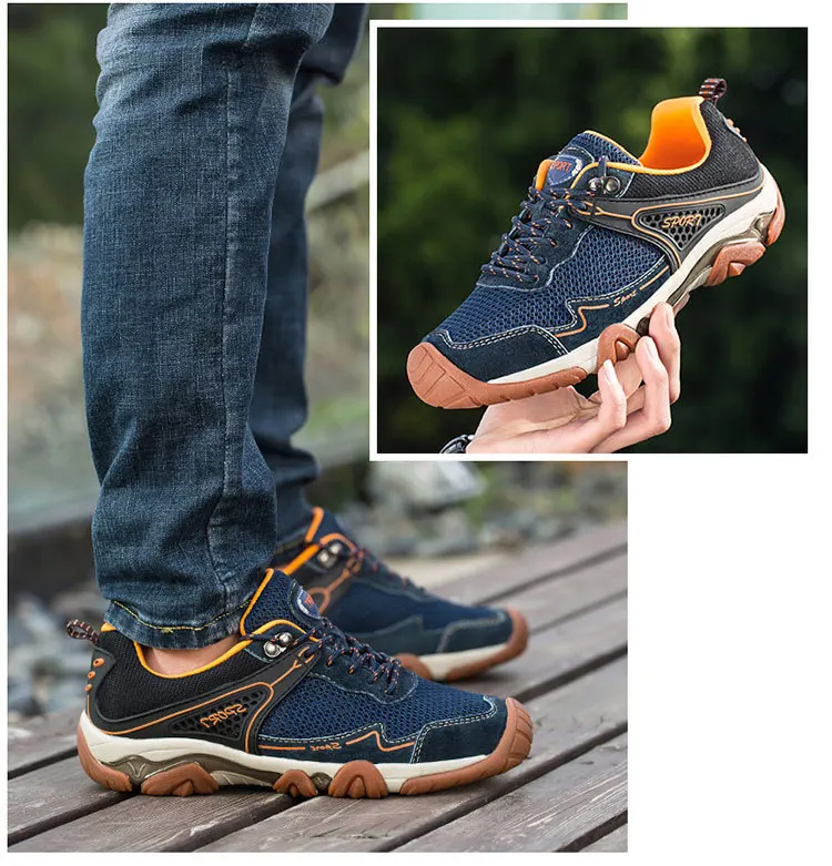 Men Casual Shoes Mesh Breathable Sneakers New High Quality Comfortable Male Outdoor Casual Shoes Men Zapatos De Hombre