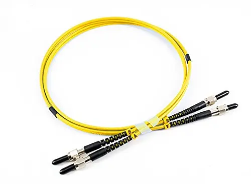 JYTTEK SMA905 to SMA905 SingleMode Duplex Fiber Optic Patch Cable