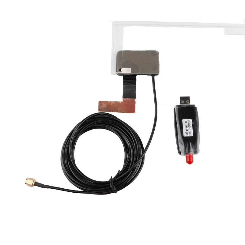 Car DAB Tuner Box USB Digital Audio Broadcasting Receiver with Antenna Works for Europe android