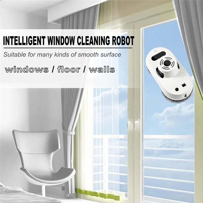 ICOCO Window Cleaner Auto Clean Anti-falling Smart Window Glass cleanercontrol Robot Vacuum Cleaner Automatic Cleaning Tool