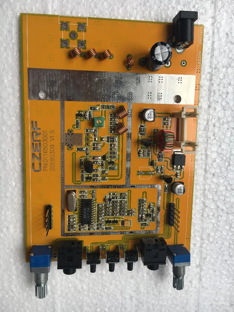 76-108 МГц Φ 1 Вт 7 беспроводной FM-передатчик DIY PCB Radio PLL Stereo | Электроника