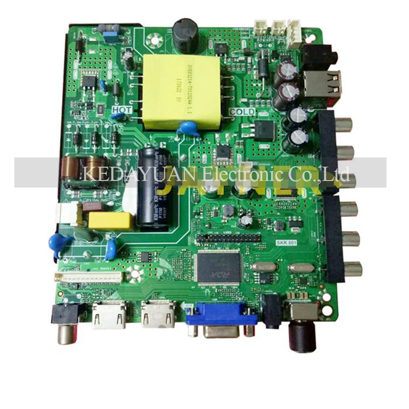 

for LEHUA SKR.801/TP.V56.PB801 three in one board compatible V56.PB726 with remote control 32-40inch 35W