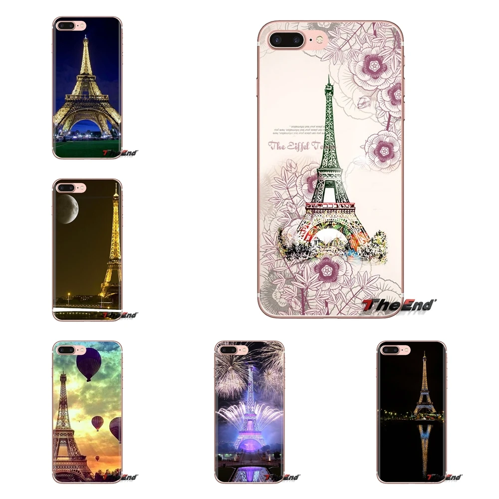 

paris france eiffel tower Night Phone Housing Case For LG Spirit Motorola Moto X4 E4 E5 G5 G5S G6 Z Z2 Z3 G2 G3 C Play Plus Mini