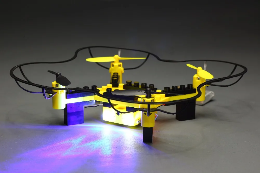 Freeshipping_Flytec_T11_DIY_Building_Block_RC_Quadcopter_3D_flip_Headless_Mode_Mini_Bricks_Pocket_Drone_For_Educational_Assembled_Model_9