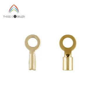 

Gold filled Ending buckle clasp bracelet necklace connection not fade DIY jewerly accessories