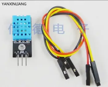 

5pcs New digital Temperature and Relative Humidity Sensor DHT11 Module with Cable