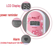 Цена завода CE & FDA BabyFun Ультразвуковой Карманный Фетальный Doppler, пренатальная монитор, ребенок монитор сердца, детектор
