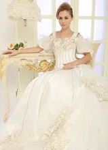 Free Shipping Expensive Luxurious Ball Gown Beaded Appliques Cathedral/Royal Train Wedding Dresses With Long Trains CMY001