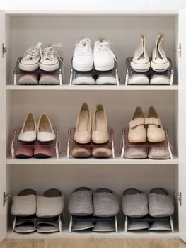 

Folding Shoe Rack Plastic Shoes Organizer Storage Rack Home Bedroom Dormitory Shoe Racks Shelf Organizer Stand Shelf