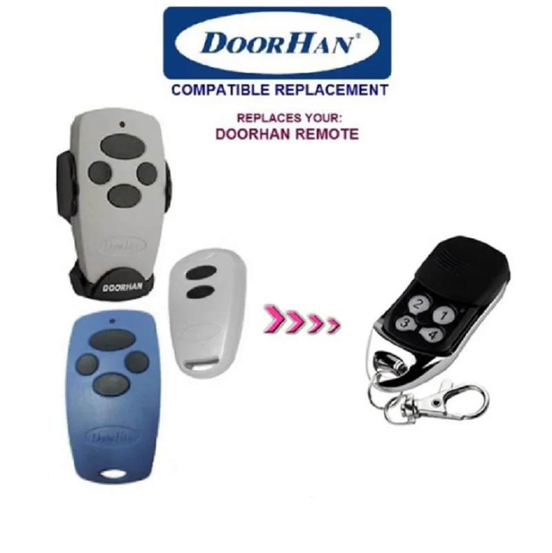 

DOORHAN Replacement Rolling Code duplicator garage door Remote Control Transmitter 433mhz duplicator