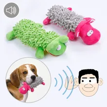 Squeaking Dog Toy Stuffed Plush Playing Toys for Small Dogs Chew Squeaker Pet Accessories Squeaky Toys Pet Supplies 3d30