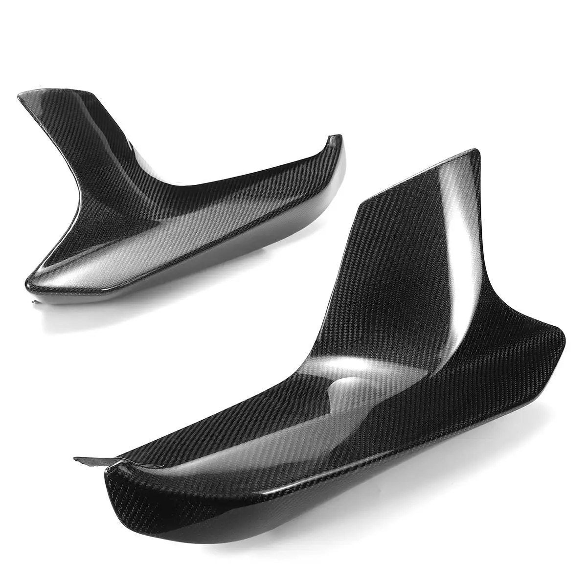 

F90 M5 Bumper Lip Real Carbon Fiber Car Front Bumper Lip Splitter Lip Spoiler Diffuser Protector Guard For BMW F90 M5 2018 2019