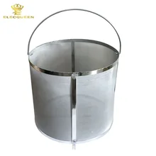 Homebrew hop filter edelstahl sieb topf 300 mesh mit Griff wunderbare design für homebrewers