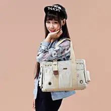 Новое поступление, переноска для собак, кошек, путешествий, складная переноска для питомцев, модная переноска для щенков, чихуахуа, собак, кошек, хаки, нейлоновая переносная сумка для питомцев