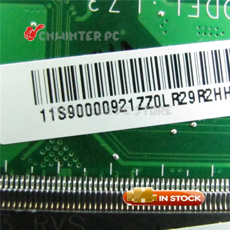 Материнская плата NOKOTION DA0LZ3MB6G0 90000921 для ноутбука Lenovo z580 материнская HM76 GMA HD4000