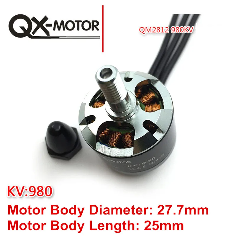 1 шт. QX мотор QM2812(2212) 980KV бесщеточный CW CCW для F330 F450 F550 Мультикоптер