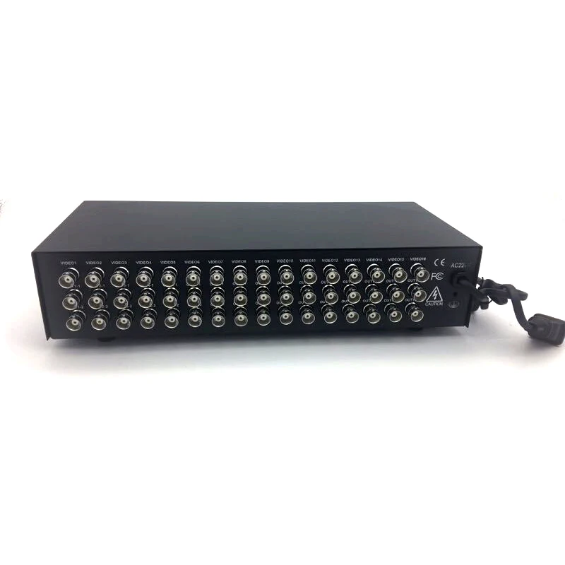 YiiSPO Wholesale 16-32ch Video distributor/Splitter BNC 16 Input 32 output Support AHD/CVI/TVI/analog Camera in&out 1080P 2.0MP
