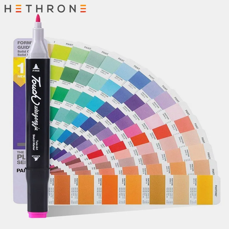 Hethrone 30/40/60/80 шт. косой двойной головкой маркер для рисования набор Краски маркеры