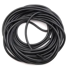 5 м натуральная Резиновая лента, латексная трубка сопротивления, тянущаяся веревка, латексные трубки, жгут, фитнес-веревка, эластичная веревка