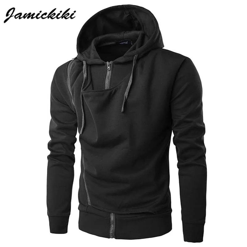 Jamickiki Марка Мужские Толстовки и Кофты Высокое Качество Slim Fit Хлопок Моды Двойная
