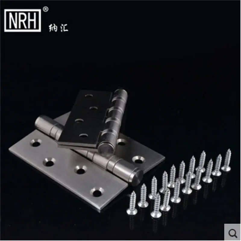 NRH8401 16 18 27 4 inch stainless steel hinge Small door hinge Door Hinges 201 stainless steel