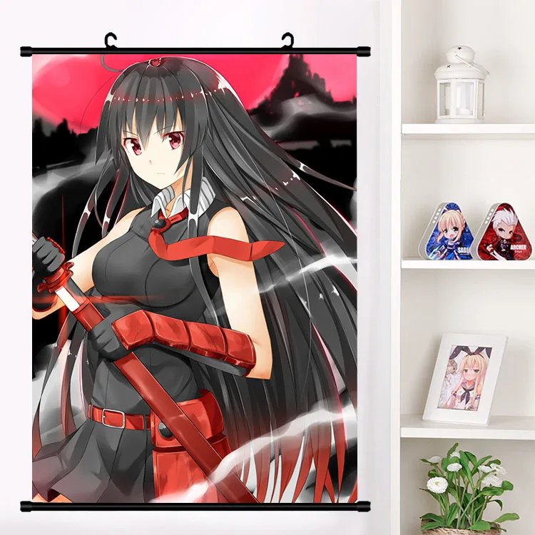 Akame ga KILL Anime HD Canvas Print Wall Poster Scroll Home Decor Cosplay 