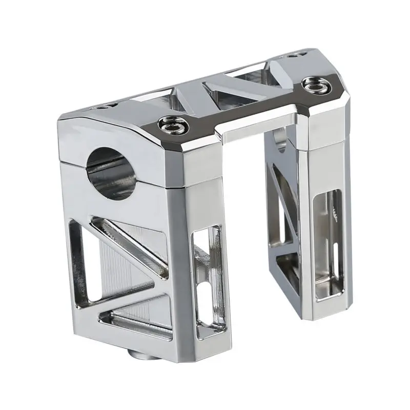 Motorcycle 1" Handlebar Riser For Harley Dyna Low Rider Wide Super