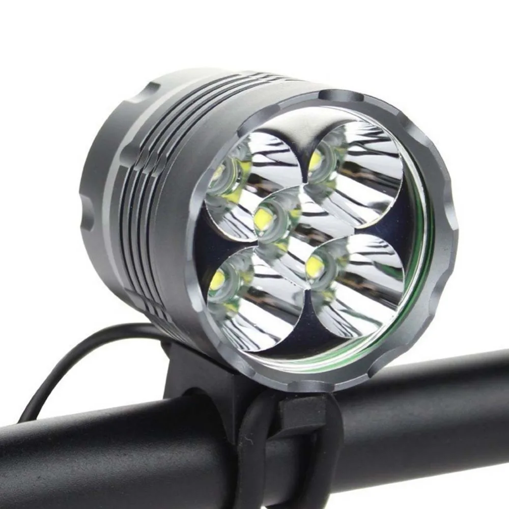 Cheap 5 x XM-L T6 6000 Lumen LED Bike Light Bicycle Front light Waterproof LED Headlamp HeadLight Aluminum alloy Bicycle Accessories 2 Cheap 5 x XM-L T6 6000 Lumen LED Bike Light Bicycle Front light Waterproof LED Headlamp HeadLight Aluminum alloy Bicycle Accessories 2