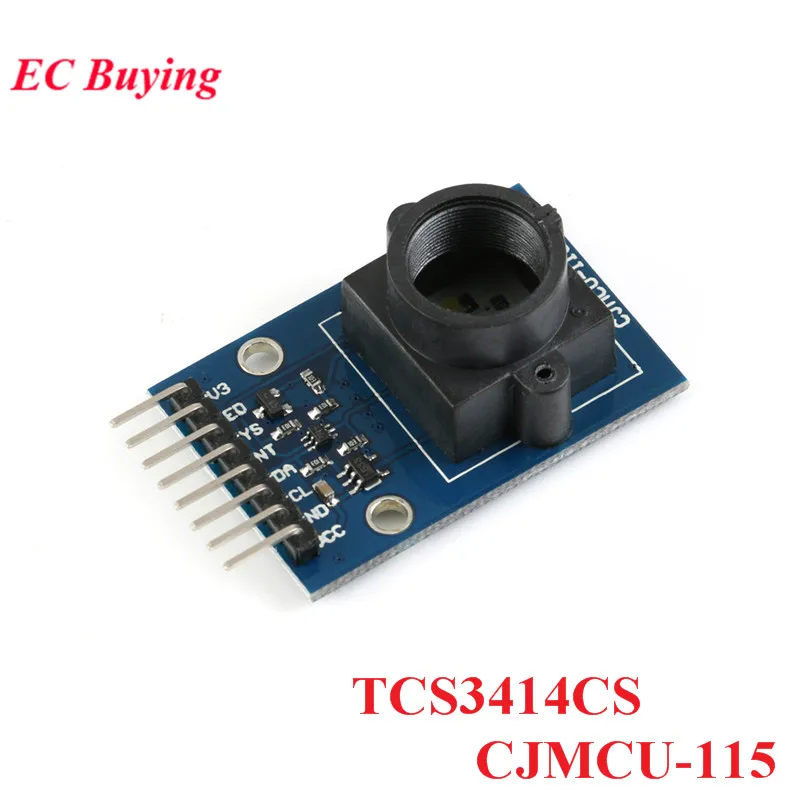 

TCS3414CS Color Sensor Detector 16-bit Digital Output I2C Sensor Module Color Recognition for Arduino CJMCU115 CJMCU-115