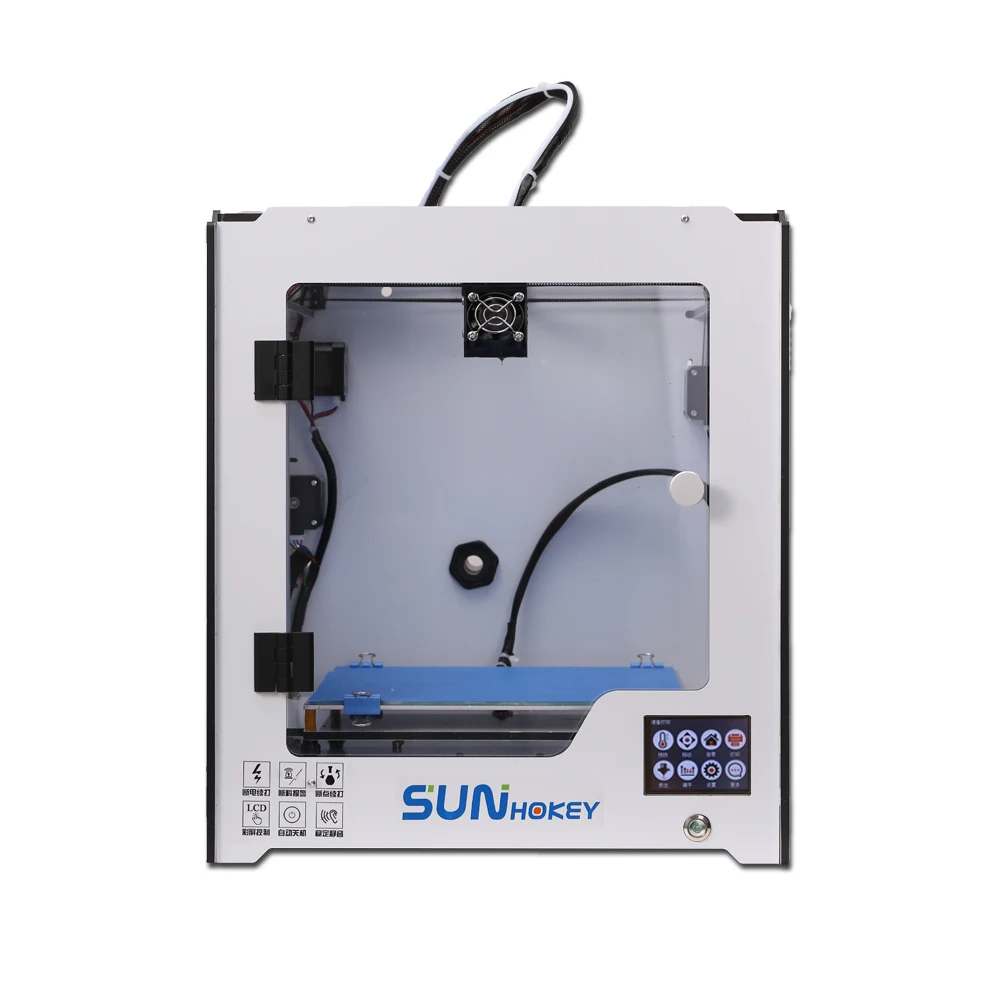 2018 Новое прибытие Собранный металлический 3D принтер Sunhokey U250 с большой печатью