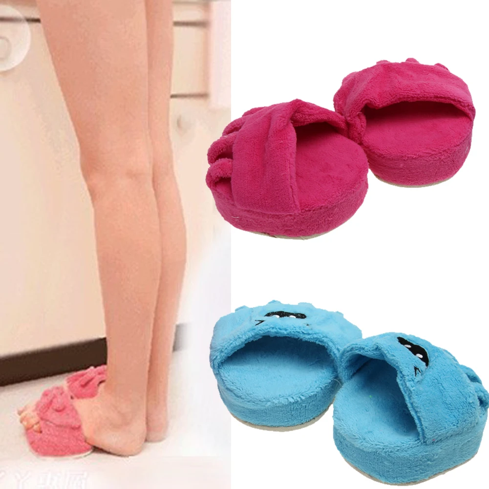 Soft cotton Half Sole Massage Shoes Slimming Legs Weight Loss Foot Slippers Slimming Dieting Legs Slippers Christmas gift