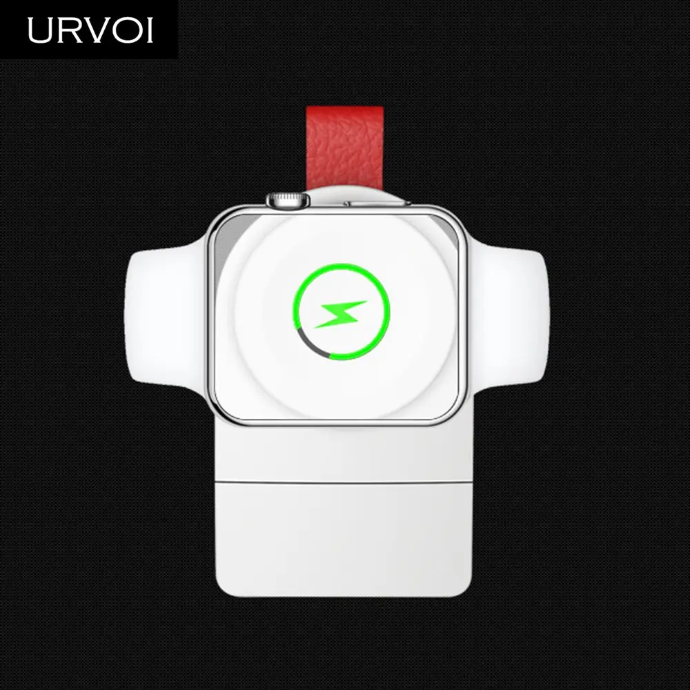 URVOI зарядное устройство для Apple Watch series 5 4 3 2 1 портативный беспроводной держатель
